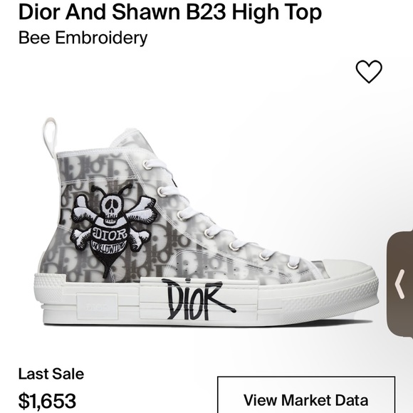 Dior And shawn B23 High top - Picture 4 of 5